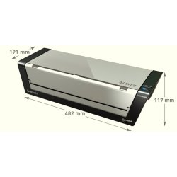 Leitz A3 Lamineringsmaskine - iLAM - Touch 2 Turbo Pro - Gr - A3 varme laminator