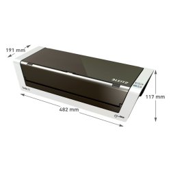 Leitz A3 Lamineringsmaskine - iLAM - Touch 2 Turbo - Gr - A3 varme laminator