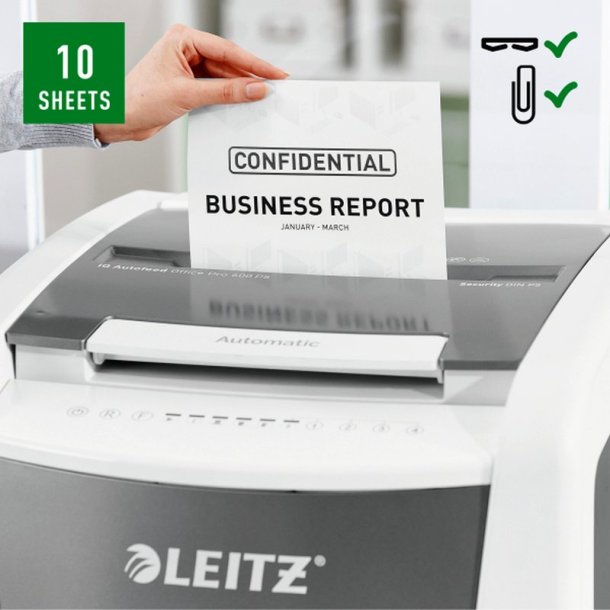 Leitz IQ 600 AutoFeed Makulator - Office Pro - P5