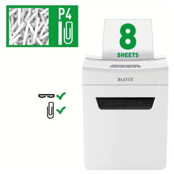 Leitz IQ 8x Makulator - Premium Protect - P4