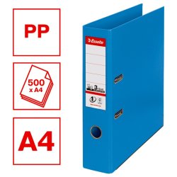 Esselte A4 Brevordner No.1 - Power - PP - 75 mm - lysebl