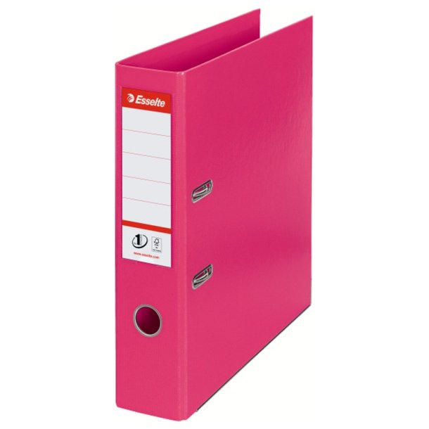 Esselte A4 Brevordner - No1 - Power - PP - 75mm - fuchsia