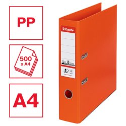 Esselte A4 Brevordner No.1 - Power - PP - 75 mm - orange