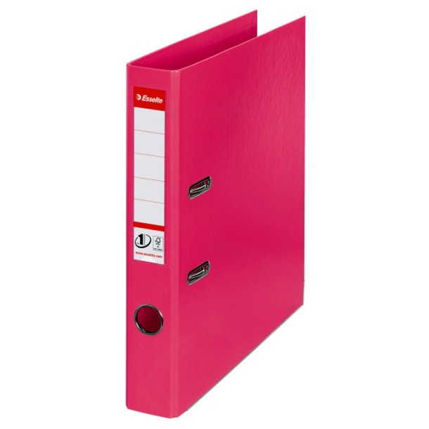 Esselte A4 Brevordner - No1 - Power - PP - 50mm - fuchsia