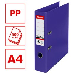 Esselte A4 Brevordner No.1 - Power - PP - 75 mm - violet