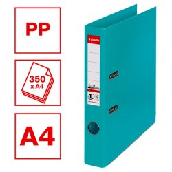 Esselte A4 Brevordner No.1 - Power - PP - 50 mm - turkis