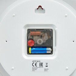 Leitz Wow Clock 29cm vgur - analog vgur i lilla