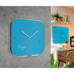 Leitz Cosy Clock 30cm vgur - Analog Vgur i bl - Skrivbar