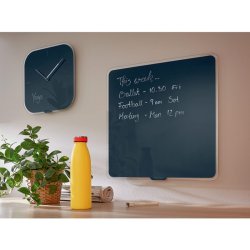 Leitz Cosy Clock 30cm vgur - Analog Vgur i gr - Skrivbar