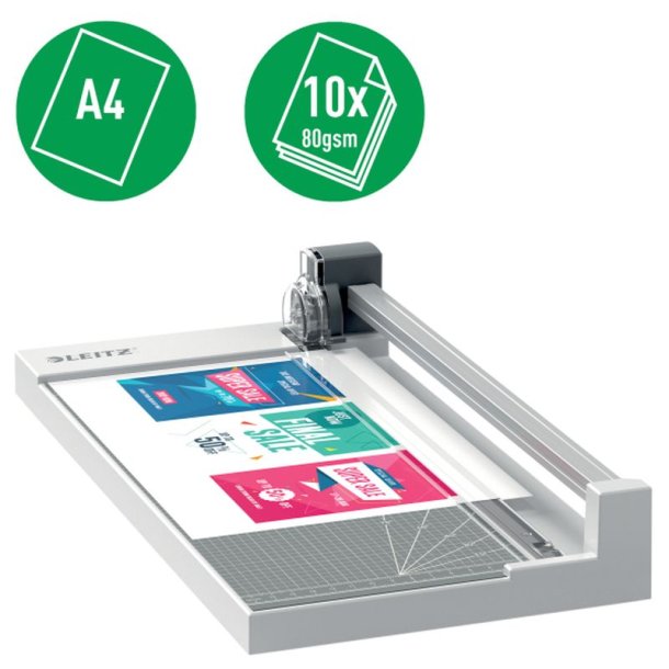 Leitz Rulleskrer - Home Office - A4 - op til 10 ark ad gangen