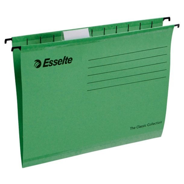 Esselte A4 - Pendaflex Hngemappe - forstrket - 412x240mm - grn - 25 stk.