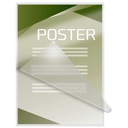 GBC A2 Lamineringslommer - 80 my skinnende - egnet til varmlaminering - 100 stk.