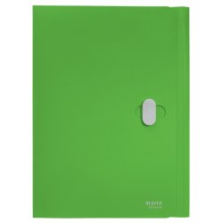 Leitz A4 3-klap mappe - plastls - 80% recycled plast - grn