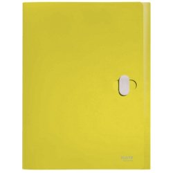 Leitz A4 arkivske i gul - Arkivmappe af 80% recycled plast