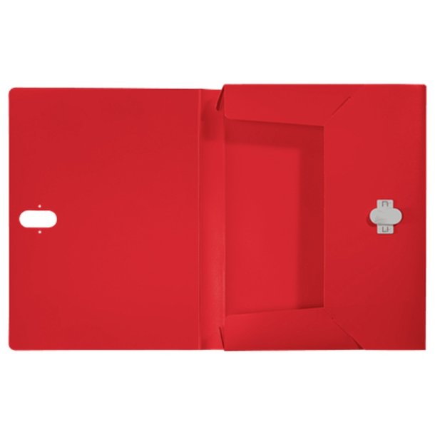 Leitz A4 arkivske i rd - Arkivmappe af 80% recycled plast