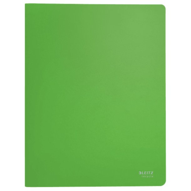 Leitz grn Prsentationsmappe A4 med 20 lommer - 90% recycled