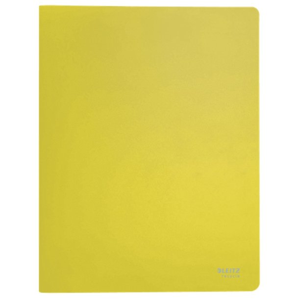 Leitz gul Prsentationsmappe A4 med 40 lommer - 90% recycled