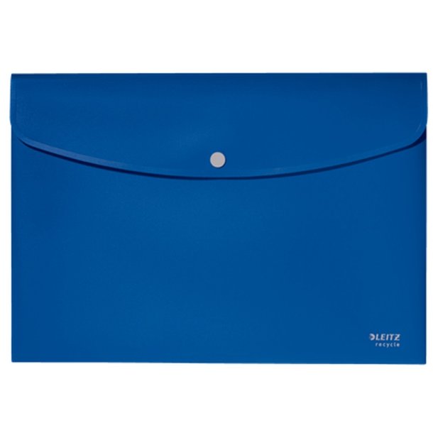 Leitz A4 dokumentmappe i bl - mappe af 80% recycled plast