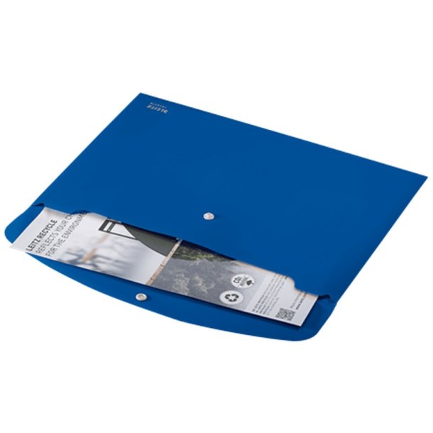 Leitz A4 dokumentmappe i bl - mappe af 80% recycled plast