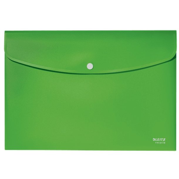 Leitz A4 dokumentmappe i grn - mappe af 80% recycled plast