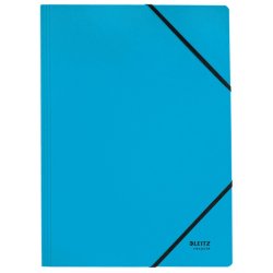 Leitz A4 Elastikmappe i bl - mappe i 100% recycled karton