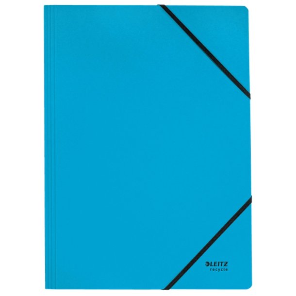 Leitz A4 Elastikmappe i bl - mappe i 100% recycled karton