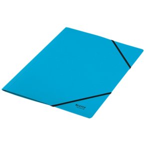 Leitz A4 Elastikmappe i bl� - mappe i 100% recycled karton