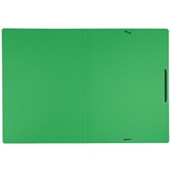 Leitz A4 Elastikmappe i grn - mappe i 100% recycled karton
