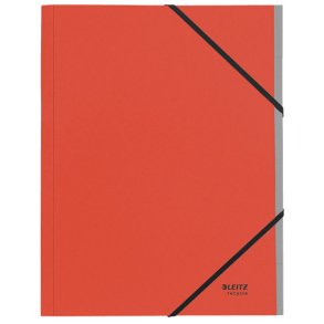 Leitz A4 Sorteringsmappe i r�d - 6-delt - mappe i 100% recycled karton