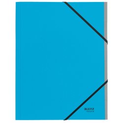 Leitz A4 Sorteringsmappe i bl - 6-delt - mappe i 100% recycled karton