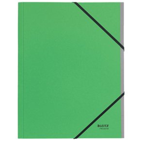 Leitz A4 Sorteringsmappe i gr�n - 6-delt - mappe i 100% recycled karton