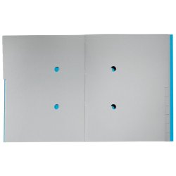 Leitz A4 Sorteringsmappe i bl - 12-delt - mappe i 100% recycled karton