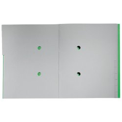 Leitz A4 Sorteringsmappe i grn - 12-delt - mappe i 100% recycled karton