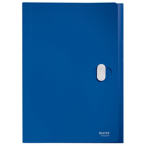 Leitz A4 projektmappe i bl - mappe af 80% recycled plast