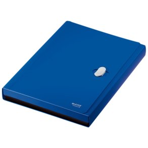 Leitz A4 projektmappe i bl� - mappe af 80% recycled plast
