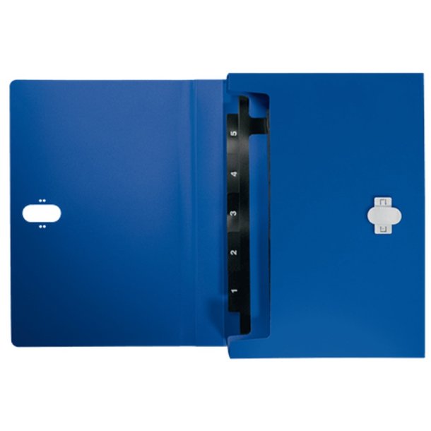 Leitz A4 projektmappe i bl - mappe af 80% recycled plast