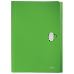 Leitz A4 projektmappe i grn - mappe af 80% recycled plast