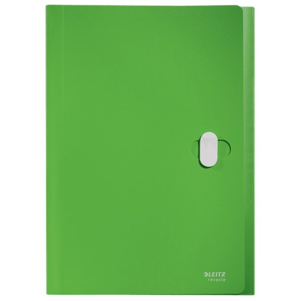 Leitz A4 projektmappe i grn - mappe af 80% recycled plast