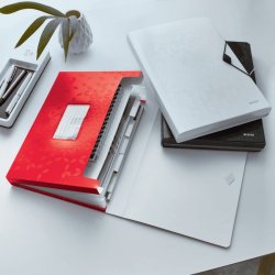 Leitz A4 projektmappe i rd - WOW mappe PP plast