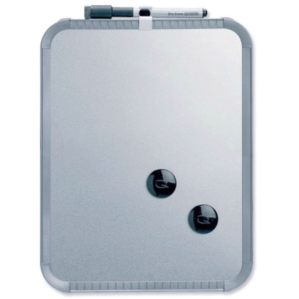 Nobo Whiteboard tavle - Slim lakeret - 28x22 cm - slv