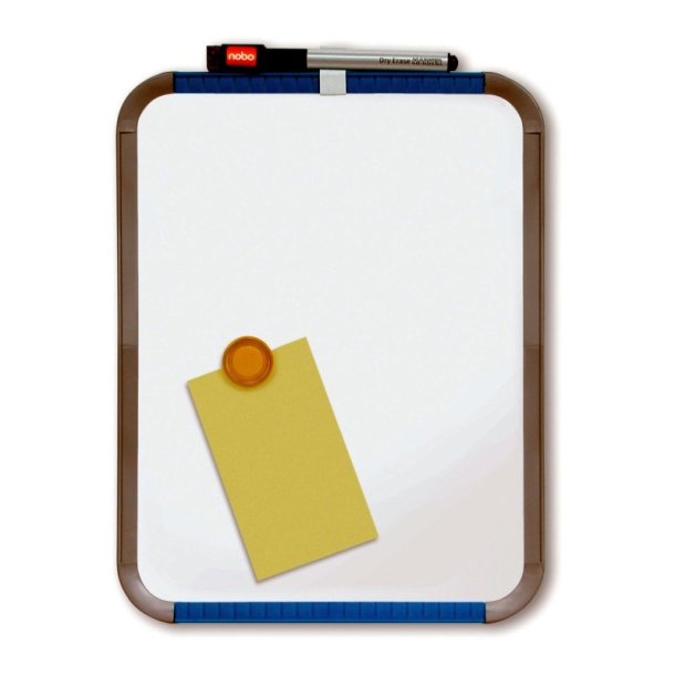 Nobo Whiteboard tavle - Slim lakeret - 36x28 cm - slv