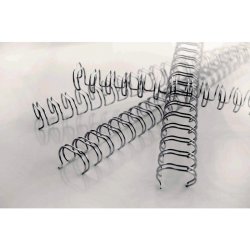 GBC - Wire - indbindingsryg - 3:1 - NO5 - 8 mm - A4