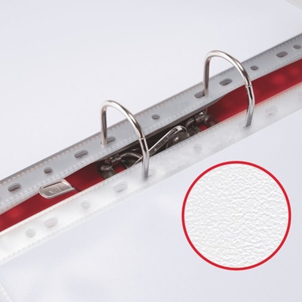 Esselte plastlommer A3 - 85my - 30% recycled - 50 stk. Liggende