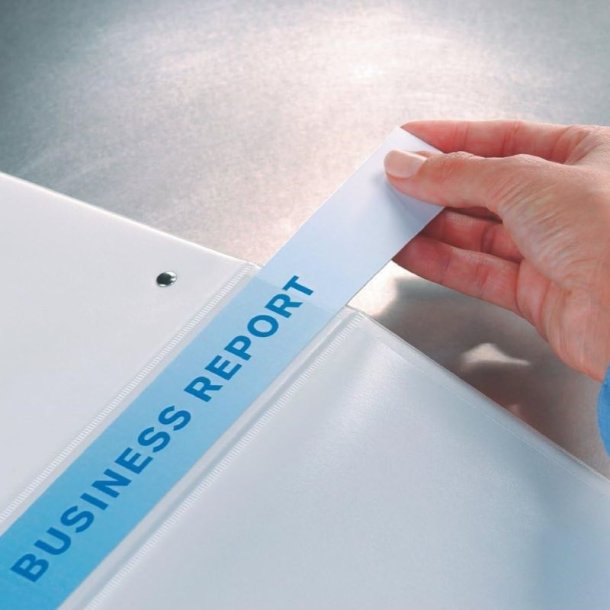 Esselte A4 Ringbind Panorama - Hvid - 4-D-ringe - rygbredde 63mm