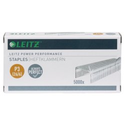Leitz Hfteklammer - 26/6 - ekstra kraftige - hfter op til 30 ark - 5000 stk.