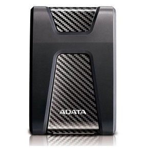 ADATA Ekstern harddisk 1TB DashDrive USB 3.0 HD650, sort