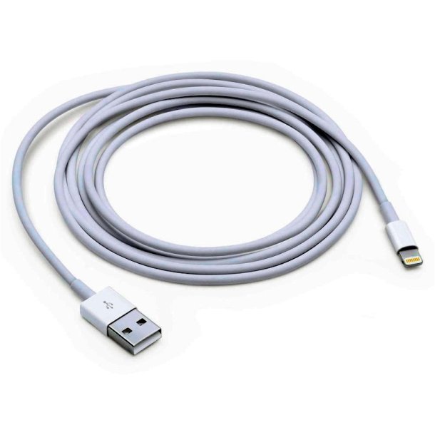Apple Lightning kabel - USB-A til Lightning - 2m - hvid