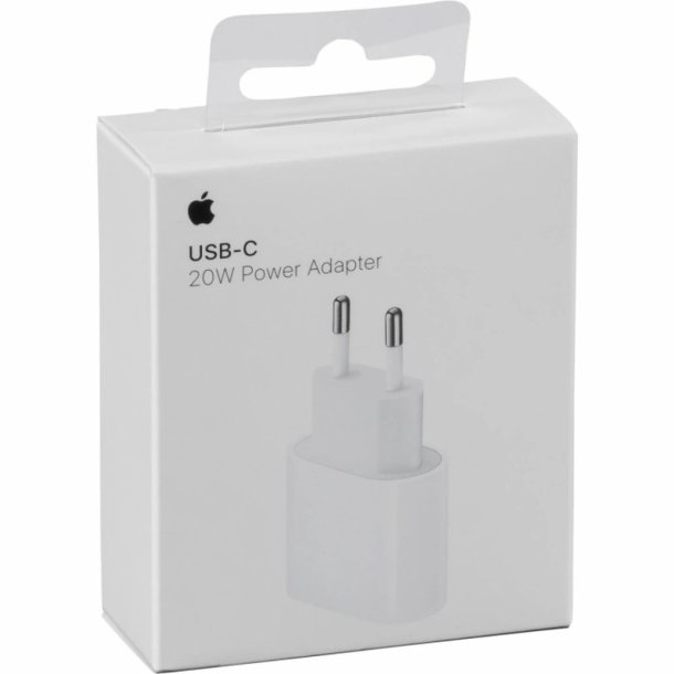Apple 20W USB-C Power Adapter - hvid