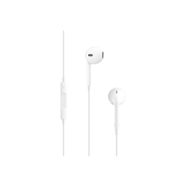 Apple EarPods - reprop telefon&eacute;r med mik. - respids - kabling - Lightning - hvid