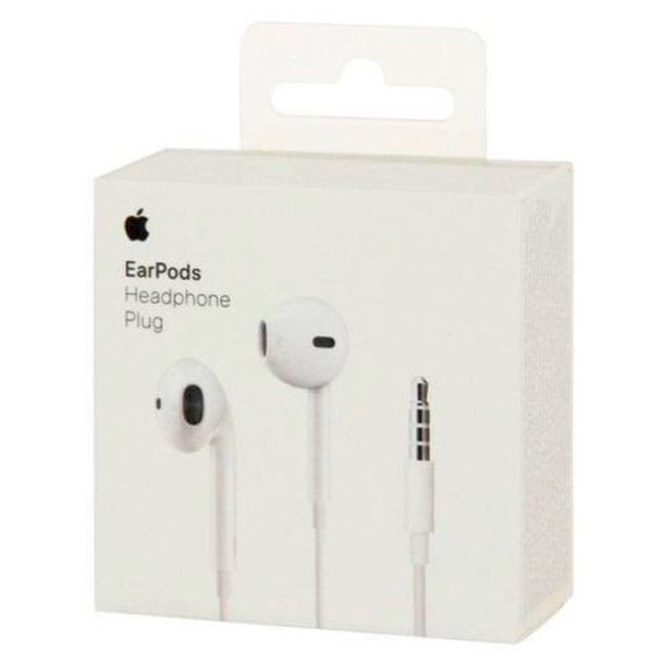 Apple EarPods - med 3,5 mm hovedtelefonstik - Hvid